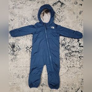 The North Face Kids Navy One Piece Snowsuit 12-18 Months